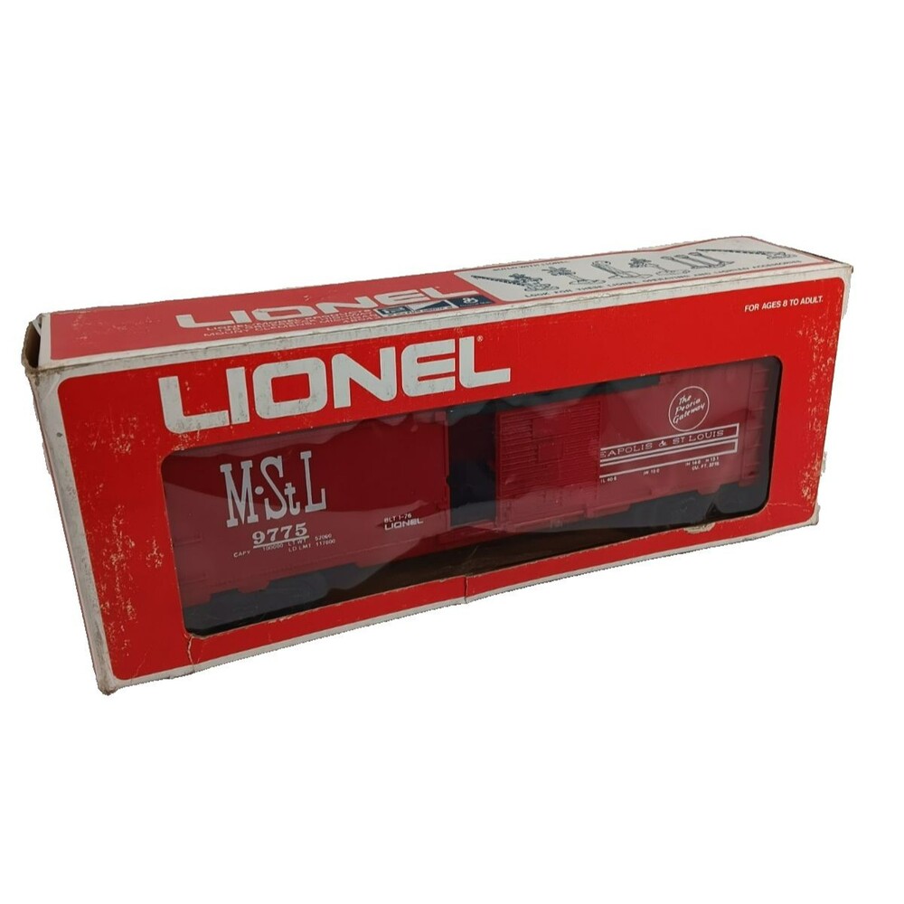 Vintage 1976 Lionel 6-9775 Minneapolis & St Louis M&StL Box Car O Gauge Box